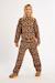 Pull en maille, imprimé animalier Camel+Dark grey 3 - vertbaudet enfant 