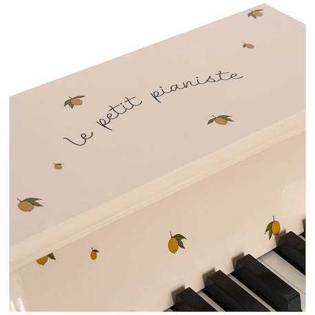 Piano miniature brillant à motif Jaune, beige 3 - vertbaudet enfant 