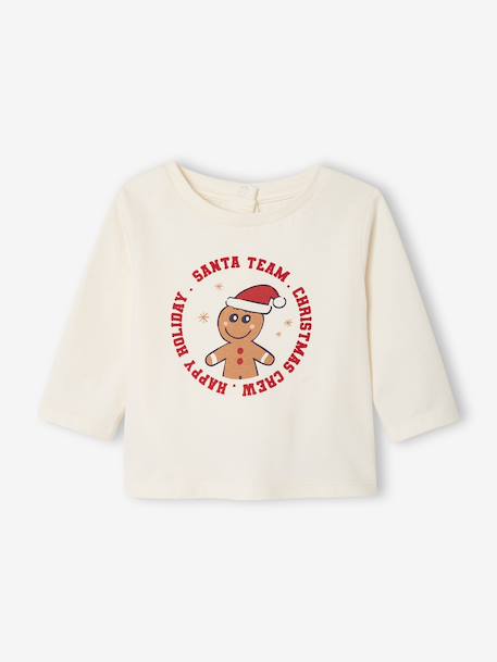 Pyjama 2 pièces naissance Capsule Famille écru 6 - vertbaudet enfant 