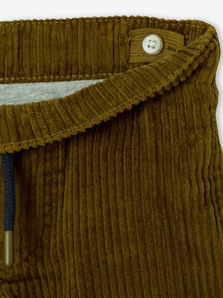Pantalon large garçon cappuccino+lichen 19 - vertbaudet enfant 