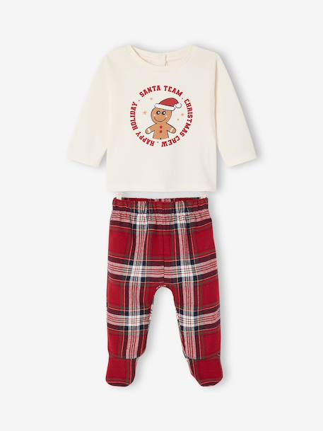 Pyjama 2 pièces naissance Capsule Famille écru 5 - vertbaudet enfant 