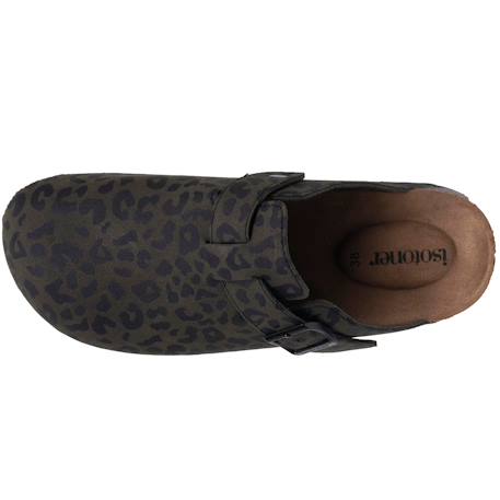 Sabots semelle extra-flex, légers, patch talon confort Kaki léopard 2 - vertbaudet enfant 