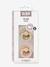Lot de 2 sucettes-tétines Colour, taille 1 de 0 à 6 mois beige+Blush & Vanilla+Deep space & Petrol blue+Iron & baby blue+Night Blush & vanilla glow+Night Sage & cloud glow+vert+Woodchuck & blush 4 - vertbaudet enfant 