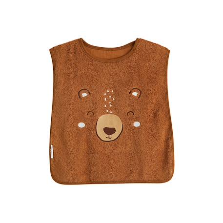 Lot de 2 bavoirs bébé en éponge kimmo Bleu 3 - vertbaudet enfant 