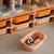 Sora - children's storage unit with 6 storage bins Orange 5 - vertbaudet enfant 