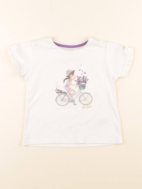 Tee-shirt - 4 ans Blanc 1 - vertbaudet enfant 