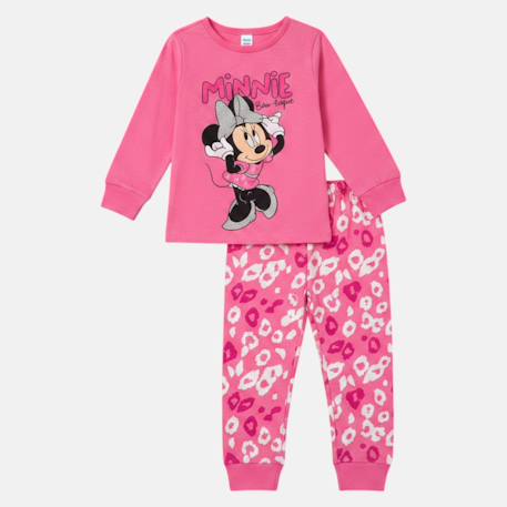 Pyjama manches longues minnie Rose+Rose pâle 3 - vertbaudet enfant 
