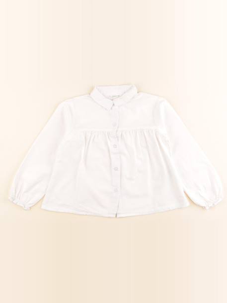Blouse - 5 ans Blanc 1 - vertbaudet enfant 