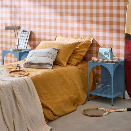 Table de chevet, table d'appoint industrielle métal (lot de 2) soho Beige+Bleu+Bleu gris+Kaki+Noir+Rose+Terracotta+Vert clair 17 - vertbaudet enfant 