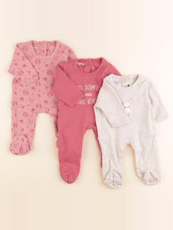 Seconde main-Lot de 3 pyjamas - 0 mois