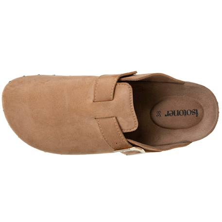 Sabots semelle extra-flex, légère, patch talon ultra confort Camel clous 3 - vertbaudet enfant 