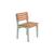 Chaise bois pour enfant intérieur/extérieur, salon de jardin enfant bois d'acacia (lot de 2) caroline Vert de gris 6 - vertbaudet enfant 