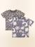 Lot de 2 tee-shirts - 6 ans Bleu, gris 1 - vertbaudet enfant 