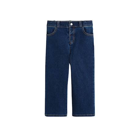 Jean enfant wide leg Bleu 2 - vertbaudet enfant 