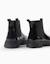 Bottines chelsea vernies avec semelle antidérapante Noir 3 - vertbaudet enfant 
