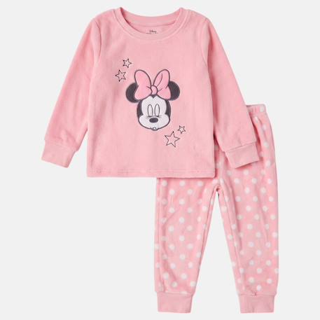 Pyjama polaire fille minnie Rosatre 4 - vertbaudet enfant 