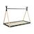 Lit tipi enfant  bois de pin sommier à lattes inclus tobias Blanc+Vert 8 - vertbaudet enfant 