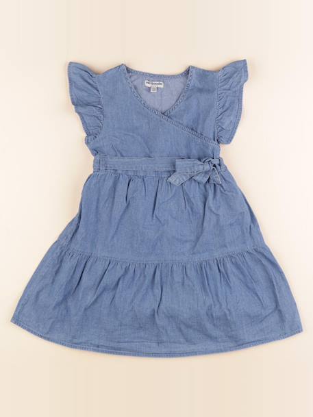 Robe coton - 6 ans Bleu 1 - vertbaudet enfant 