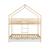 Lit enfant superposé cabane 90 x 190 cm pin naturel sommier à lattes et tiroirs - roya Blanc 5 - vertbaudet enfant 