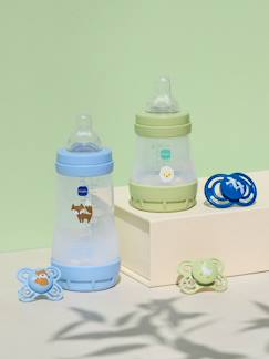 Puériculture-Repas-Biberonnerie-Lot de 2 biberons 260 ml Easy Start anti-colique Nature Guardian