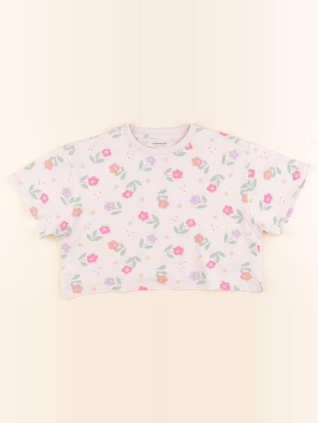Tee-shirt court - 5 ans Rose 1 - vertbaudet enfant 