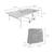 Table de ping pong outdoor, avec 2 raquettes et 3 balles, pour utilisation extérieure + housse en pvc Bleu+Gris 11 - vertbaudet enfant 