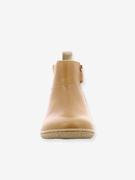 Boots fille Vetudi KICKERS® camel or+gris argent+marine métallisé+marron bronze 6 - vertbaudet enfant 