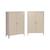 Lot de 2 commodes/armoires métal 2 portes soho l 75 x p 33 x h 110 cm Beige+Bleu gris+Kaki+Noir+Rose+Terracotta+Vert clair 2 - vertbaudet enfant 