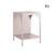 Table de chevet, table d'appoint industrielle métal (lot de 2) soho Beige+Bleu+Bleu gris+Kaki+Noir+Rose+Terracotta+Vert clair 36 - vertbaudet enfant 