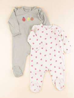 Seconde main-Lot de 2 pyjamas coton - 12 mois