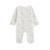 Pyjama bébé en velours ouverture pont margot Ecru 3 - vertbaudet enfant 