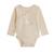 Lot de 3 bodies bébé manches longues ouverture croisée margot Ecru 6 - vertbaudet enfant 