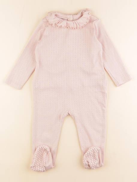 Pyjama coton - 18 mois Rose 1 - vertbaudet enfant 