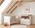 Ensemble chambre bébé 'jimmy' – chambre complète 3 pièces Blanc+Mauve+Sauge 6 - vertbaudet enfant 