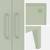 Lot de 2 commodes/armoires métal 2 portes soho l 75 x p 33 x h 110 cm Beige+Bleu gris+Kaki+Noir+Rose+Terracotta+Vert clair 42 - vertbaudet enfant 