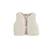 Veste sans manches bébé réversible en sherpa ollie Vanille 2 - vertbaudet enfant 