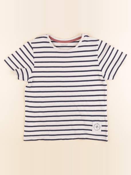 Tee-shirt - 8 ans Blanc 1 - vertbaudet enfant 
