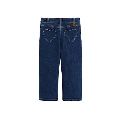 Jean enfant wide leg Bleu 3 - vertbaudet enfant 