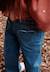 Jean enfant wide leg Bleu 1 - vertbaudet enfant 
