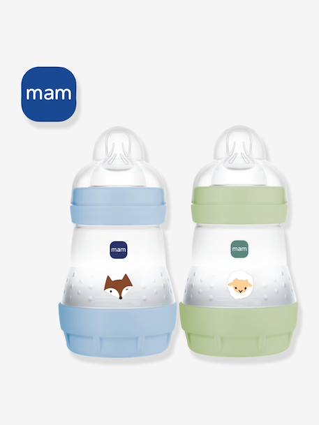 Lot de 2 biberons 160 ml Easy Start anti-colique Nature Guardian Lilas + sable+Océan + sable 8 - vertbaudet enfant 