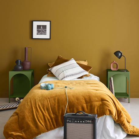 Table de chevet, table d'appoint industrielle métal (lot de 2) soho Beige+Bleu+Bleu gris+Kaki+Noir+Rose+Terracotta+Vert clair 22 - vertbaudet enfant 