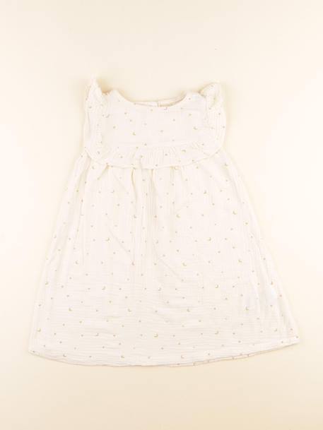 Chemise de nuit coton - 6 ans Beige 1 - vertbaudet enfant 