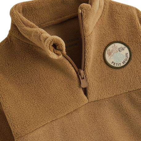 Ensemble bébé sweat en polaire et pantalon en molleton ubatuba Camel 4 - vertbaudet enfant 
