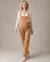 Salopette de grossesse et d'allaitement andy Camel+Prune 1 - vertbaudet enfant 