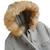 Manteau enfant avec capuche jeanne Gris 3 - vertbaudet enfant 