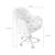 Chaise de bureau enfant à roulettes ajustable tissu chenille - stan kid Kaki 5 - vertbaudet enfant 