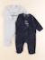 Lot de 2 pyjamas velours - 6 mois Bleu 1 - vertbaudet enfant 
