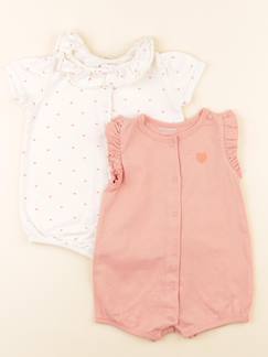Seconde main-Fille-Lot de 2 pyjamas coton - 9 mois