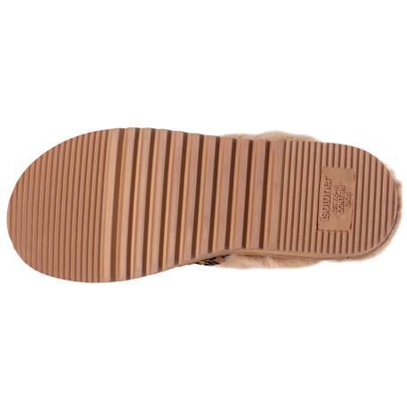Chaussons mules ultra confortables, bordure en fausse fourrure Léopard 5 - vertbaudet enfant 