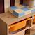 Sora - children's storage unit with 6 storage bins Orange 6 - vertbaudet enfant 